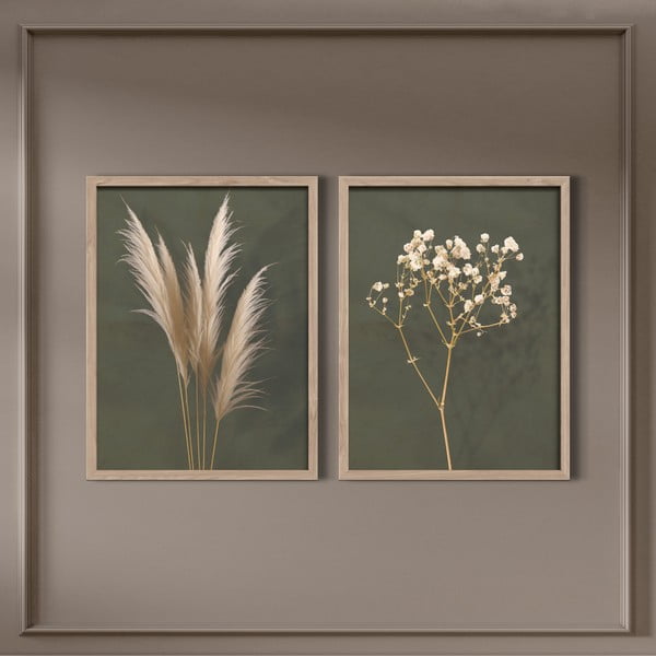 Slike u setu 2 kom 30x40 cm Boho – Styler-image-2