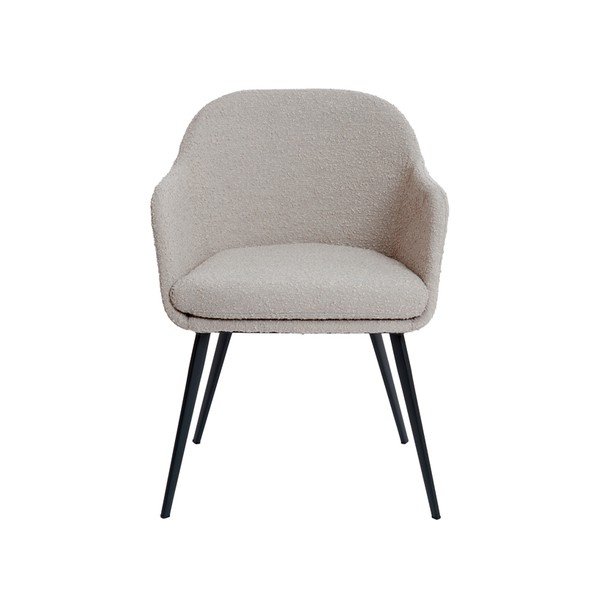 Bež podstavljena blagovaonska stolica s naslonima za ruke Leone – Light & Living-image-1