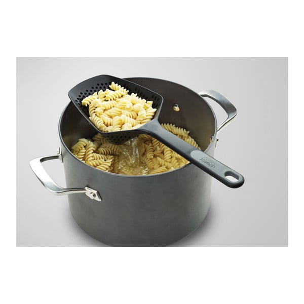 Crna žlica s cjediljkom Joseph Joseph Scoop-image-1