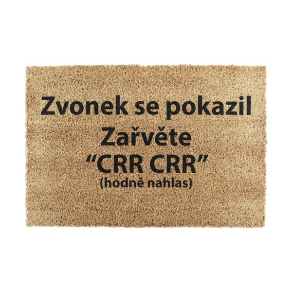 Otirač od kokosovih vlakana 40x60 cm Crr Crr – Artsy Doormats
