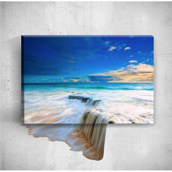 Zidna 3D slika Mosticx Veliki slapovi, 40 x 60 cm