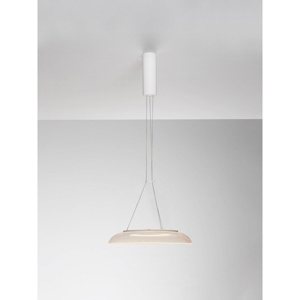 Mat bijela LED viseća svjetiljka aluminijska sa sjenilom od akrilnog stakla ø 40 cm Mantle – Nova Luce-image-3