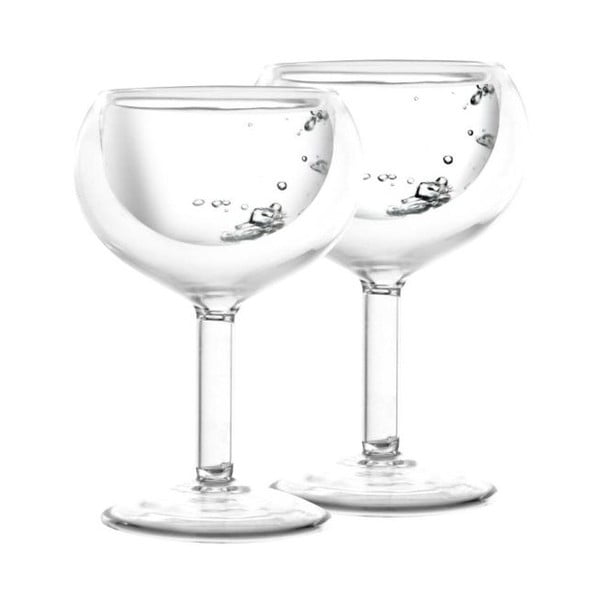 Set od 2 čaše s dvostrukom stijenkom Vialli Design Vodka, 30 ml