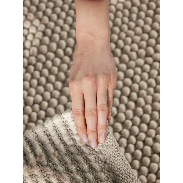 Bež ručno rađen vunen tepih 120x170 cm Richmond Diana – Ted Baker-image-3