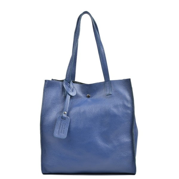 Plava kožna torbica Isabella Rhea Leslie