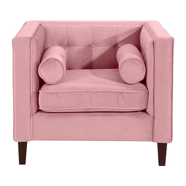 Ružičasta fotelja Max Winzer Jeronimo