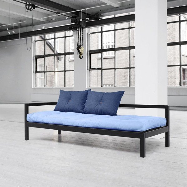 Multifunkcionalna sofa Karup Soul Black / Celeste / Gris-image-1