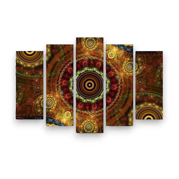 Višedijelna slika Boho, 105 x 70 cm