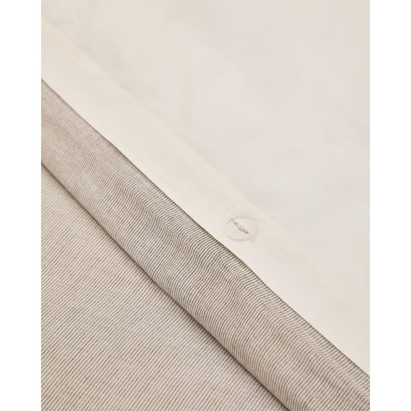 Bež posteljina za krevet za jednu osobu/za produženi krevet od pamučnog perkala 150x220 cm Sotela – Kave Home-image-1