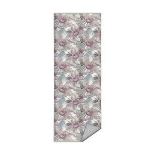 Ljubičasta/siva perivia staza 80x200 cm Dusty Flowers – Mila Home