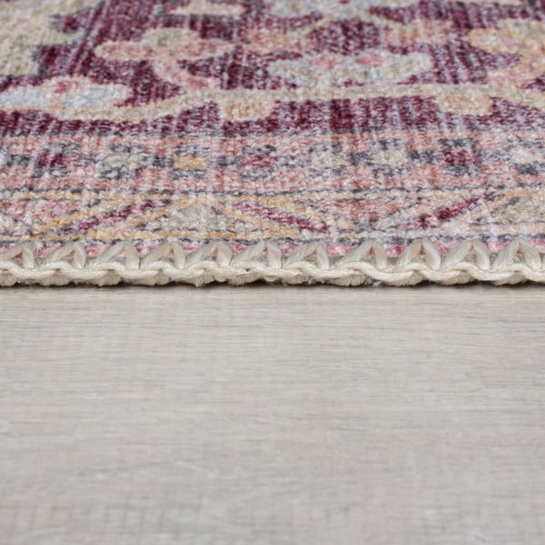 Svijetlo crvena perivia staza od mješavine recikliranih vlakana 60x230 cm Windsor – Flair Rugs-image-4