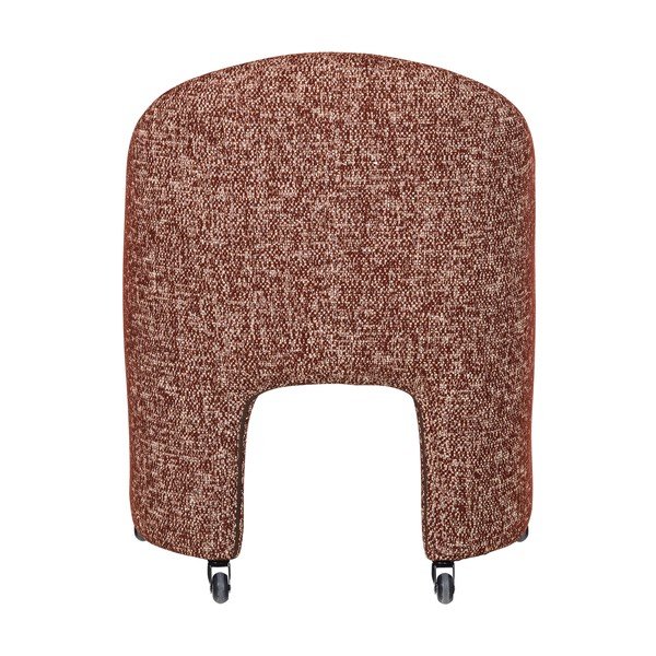 Podstavljena uredska stolica boja terakote Cordo – WOOOD-image-4