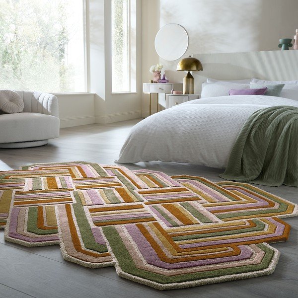 Ručno rađen vunen tepih 160x230 cm Lattice Shaped  – Flair Rugs-image-1