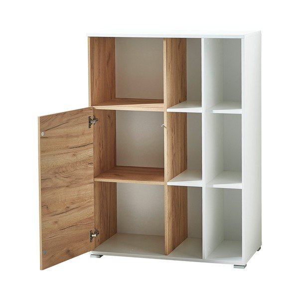 Regal za knjige u dekoru hrasta 85x120 cm Lioni - Germania-image-3