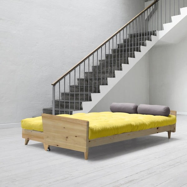Sofa na razvlačenje Karup India Clear Lacquered / Pistacio / Gris-image-1