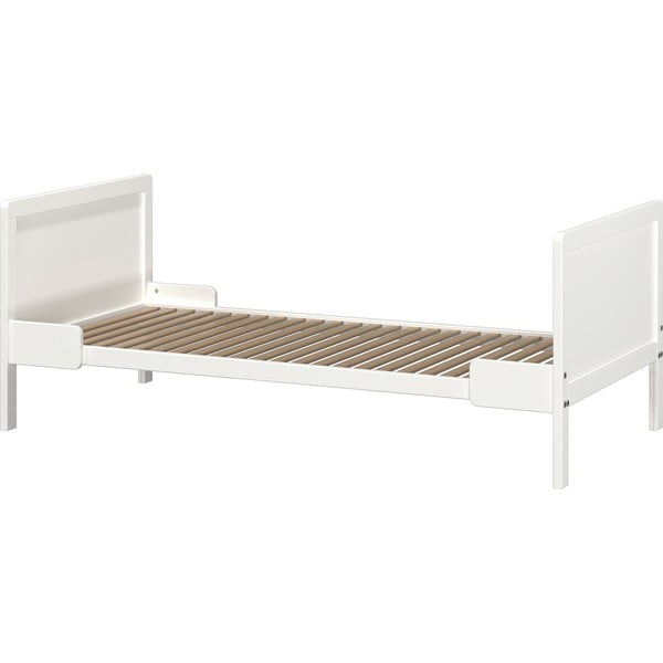 Bijeli dječji krevet od masivnog drveta 70x140 cm Alkmaar – Germania-image-2