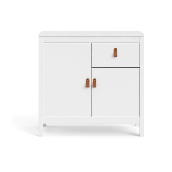 Bijela niska komoda 82x80 cm Madrid – Tvilum