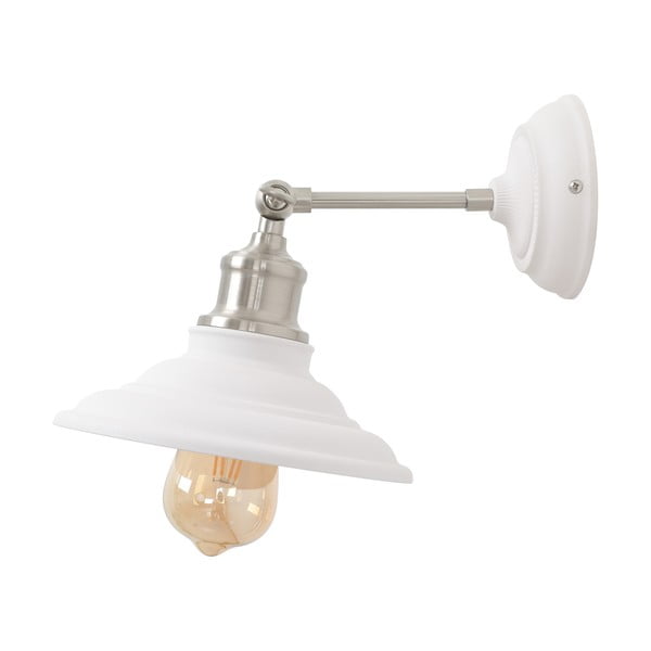 Bijela zidna lampa ø 21 cm Loret – GTV