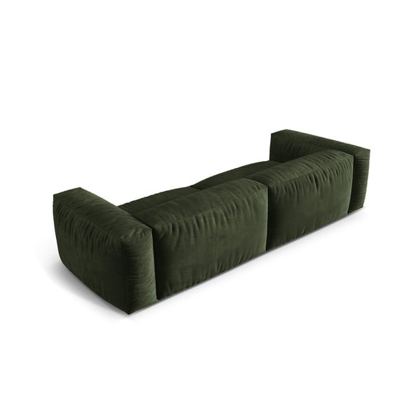 Zelena baršunasti sofa 320 cm Martina – Micadoni -image-2