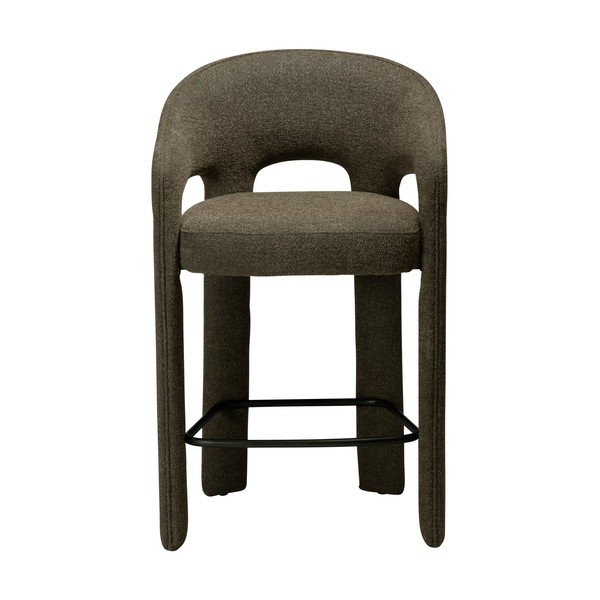 Kaki zelena barska stolica (visine sjedala 67 cm) Splendor – DAN-FORM Denmark-image-1