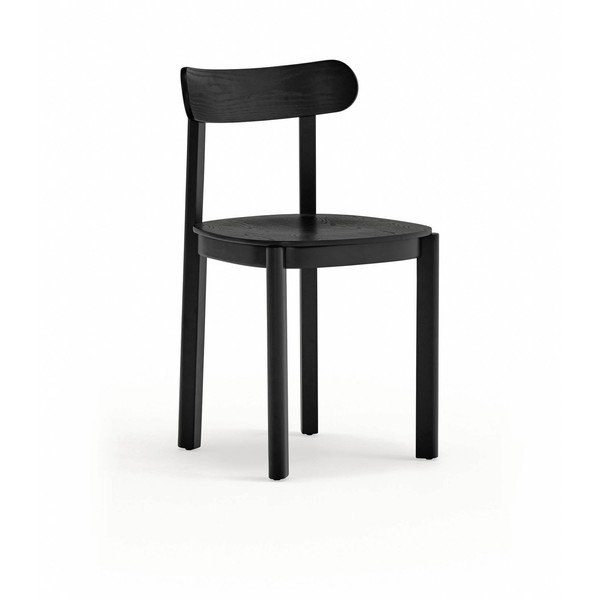 Crna blagovaonska stolica u dekoru jasena Nara – Teulat