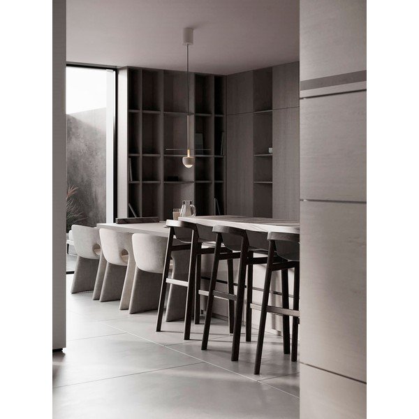 Bež LED viseća svjetiljka aluminijska ø 30 cm Edem – Nova Luce-image-2