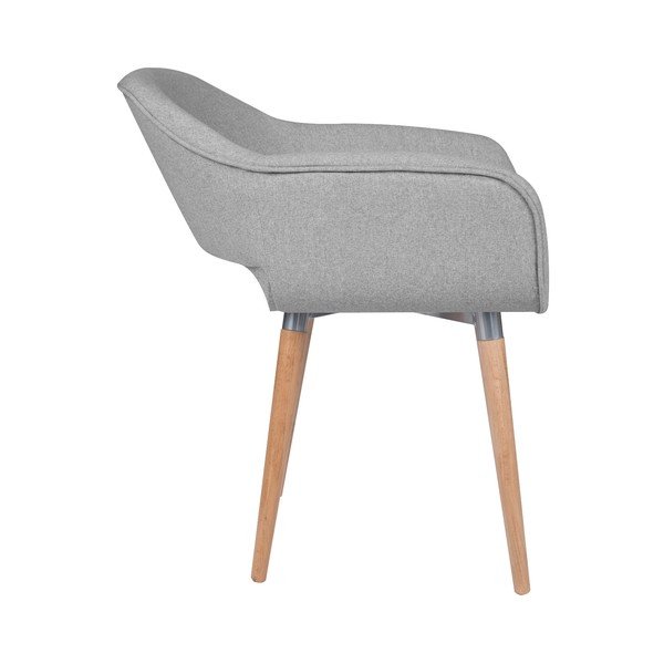 Svijetlo siva stolica za blagovanje Cosmopolitan Design Napoli-image-2