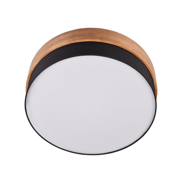 Crna/u prirodnoj boji stropna svjetiljka s tekstilnim sjenilom Seasons – Trio-image-2