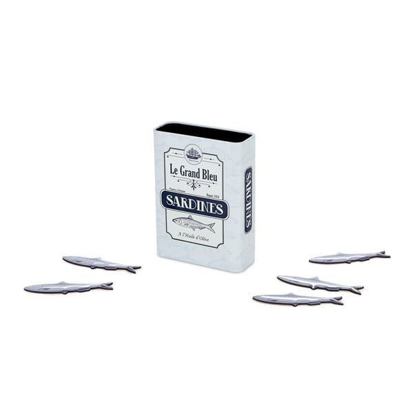Metalni uredski organizator za dopisnice Sardines – Balvi-image-2