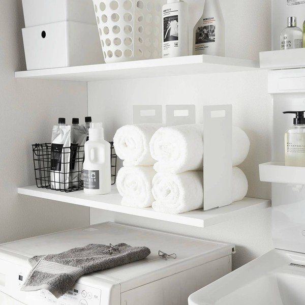 Bijeli metalni držači za ručnike u setu 2 kom Tower – YAMAZAKI-image-1