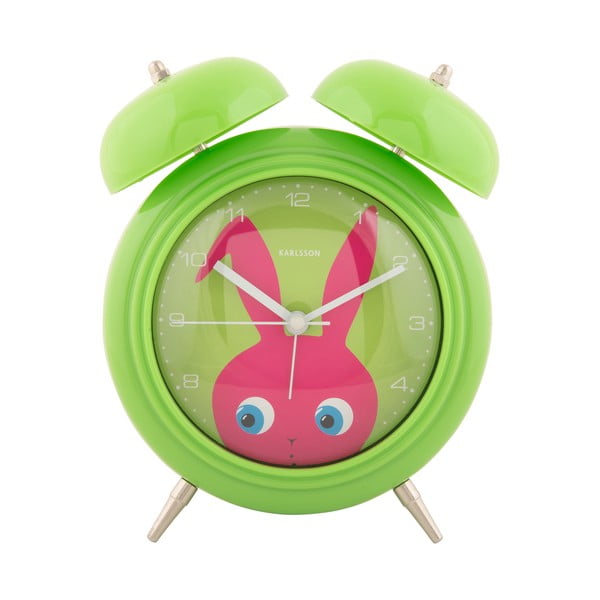 Dječja budilica ø 15 cm Peekaboo Bunny – Karlsson
