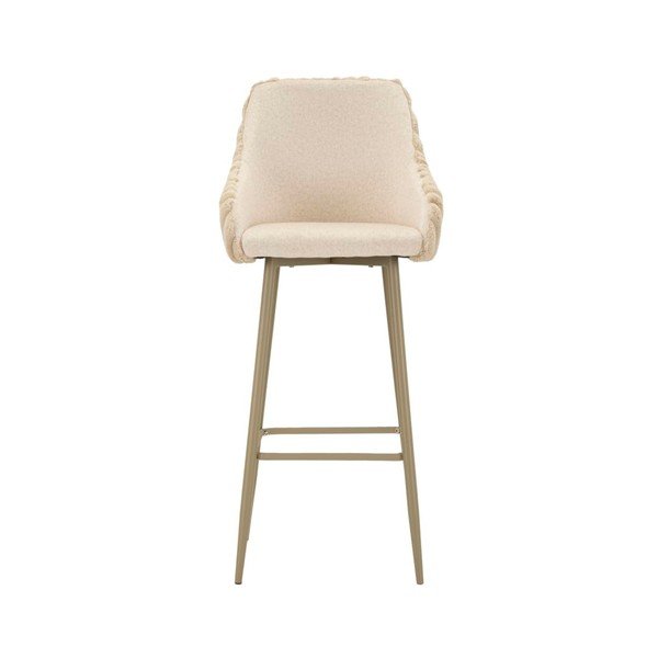 Krem podstavljene barske stolice u setu s naslonima za ruke 2 kom (visine sjedala 78 cm) Alaska – Mauro Ferretti-image-2