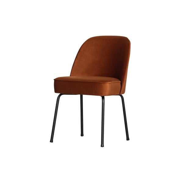 Ciglaste baršunaste blagovaonske stolice u setu 2 kom Vogue – WOOOD-image-3