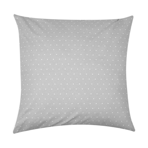 Bijelo-siva flanelna posteljina Fovere Betty, 155 x 220 cm-image-1