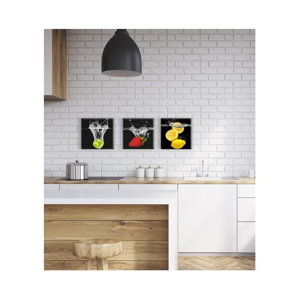 Slika Styler Glasspik Green Fruits, 20 x 20 cm-image-1