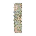Zelena ručno rađena vunena staza 60x230 cm Bryony Shaped Floral – Flair Rugs