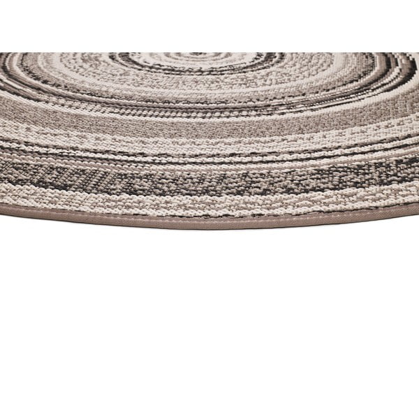 Sivi vanjski tepih Universal Verdi, ⌀ 120 cm-image-2