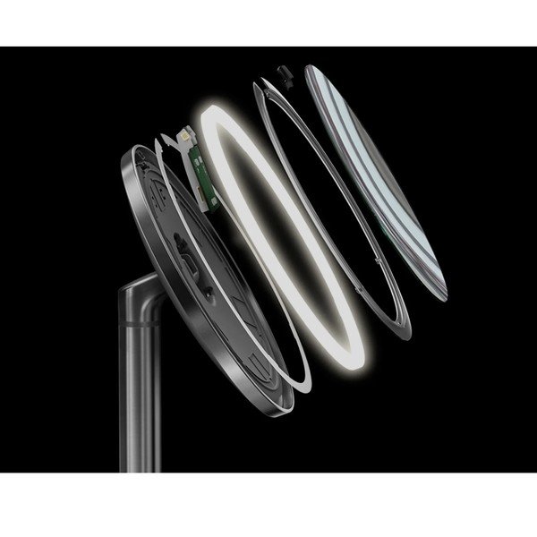 Zidno/kozmetičko ogledalo s osvjetljenjem/povećavajuće (5x) ø 20 cm Sensor – simplehuman-image-4