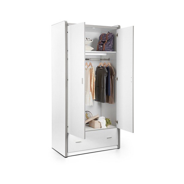 Bijeli ormar Vipack Bonny, 202 x 96,5 cm-image-1