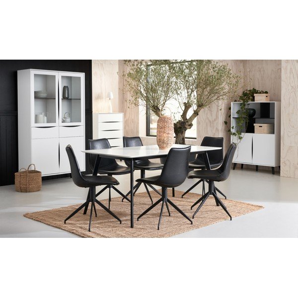 Bijela biblioteka 100x140 cm Lyon – Furnhouse-image-1