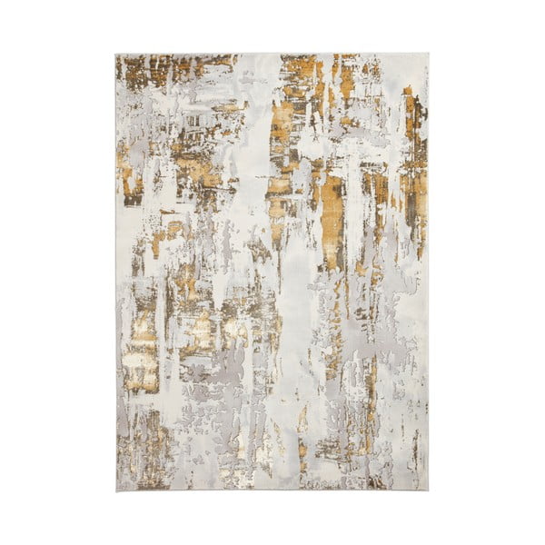Svijetlo sivi/u zlatnoj boji tepih 200x290 cm Apollo – Think Rugs