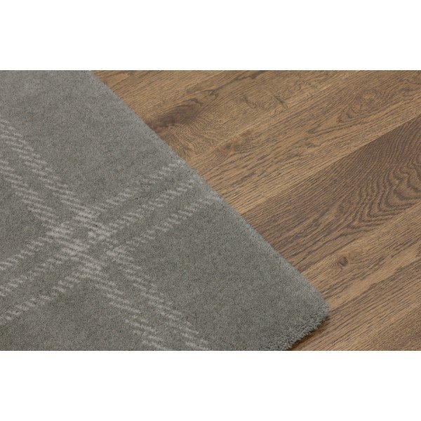 Svijetlo sivi vuneni tepih 160x240 cm Calisia M Grid Prime – Agnella-image-4