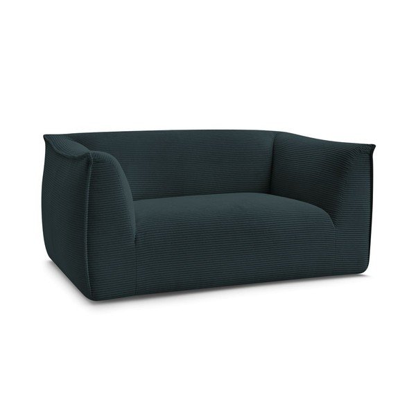 Tamno plava sofa od samta 170 cm Giorgia – Bobochic Paris-image-2