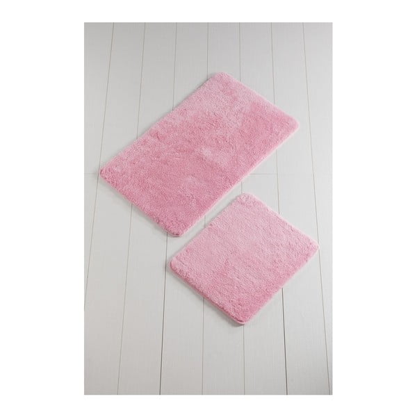 Set od 2 kupaonska tepiha Color of Candy Pink