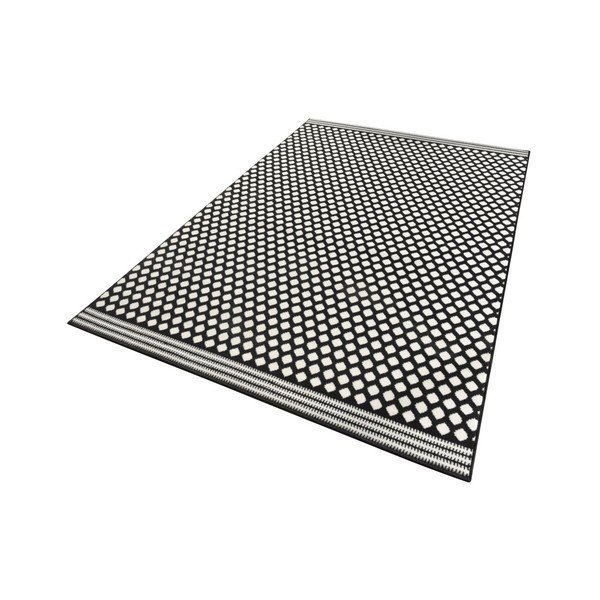 Crno bijeli tepih Zala Living Spot, 70 x 140 cm-image-1