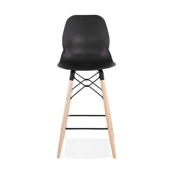 Crni bar stolica Cocoon Marcel Mini, sedam visina 68 cm-image-1