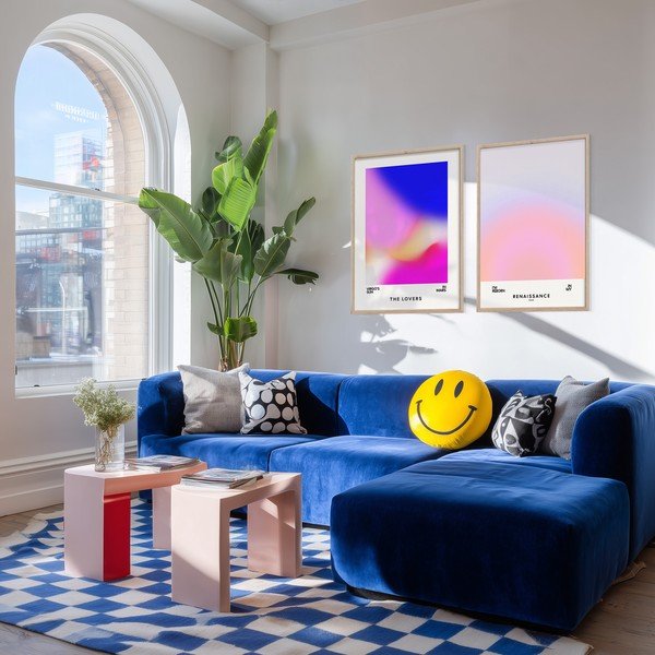 Tiskana slika s okvirom 50x70 cm Love Flow – Styler-image-2