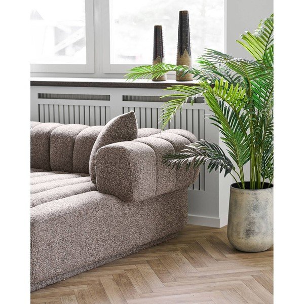Smeđa keramička visoka vaza (visina 39 cm) – House Nordic-image-1