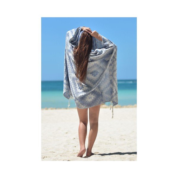Hamam ručnik Vive Blue, 95x180 cm-image-2