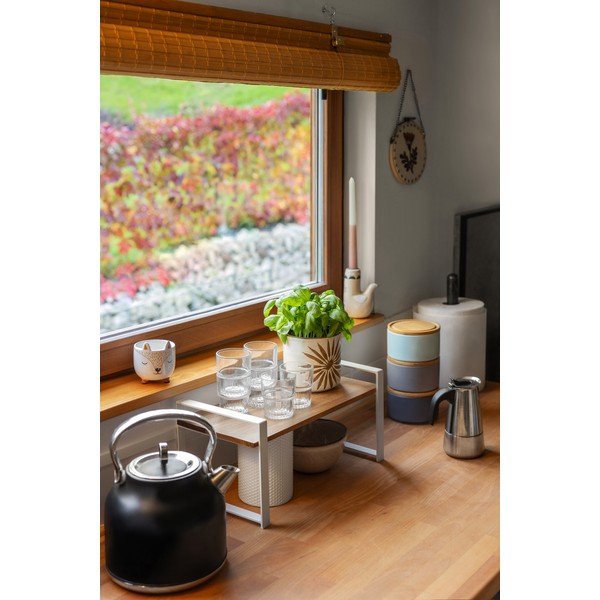 Bijela tegla za cvijeće od terakote Bloomingville Idris, visina 12 cm-image-2